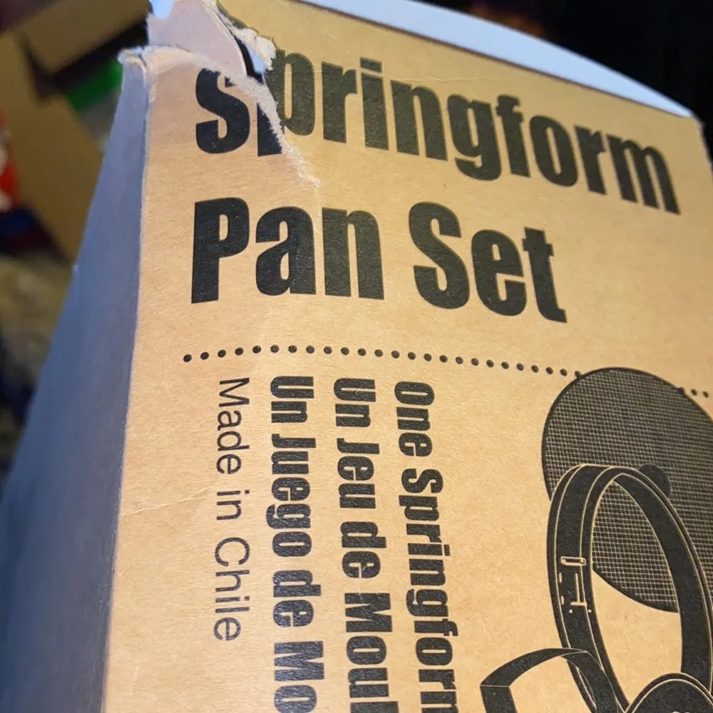 The Pampered Chef Springform Pan set NWT #1540